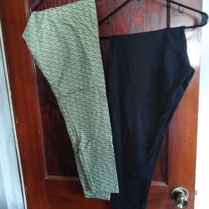 Two pair leggings